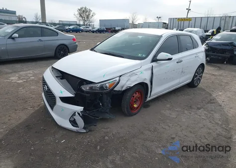 2018 Hyundai Elantra Gt z USA, uszkodzony, nr VIN KMHH35LE5JU063941